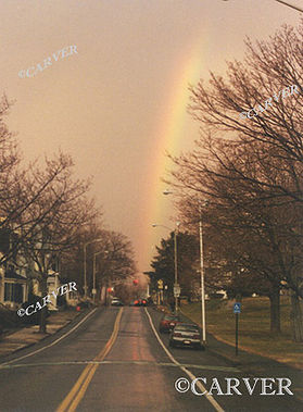 Rainbow Road
A rainbow reflects from a wet Lothrop St. in Beverly, MA.
Keywords: Beverly; rainbow; photograph; picture; print